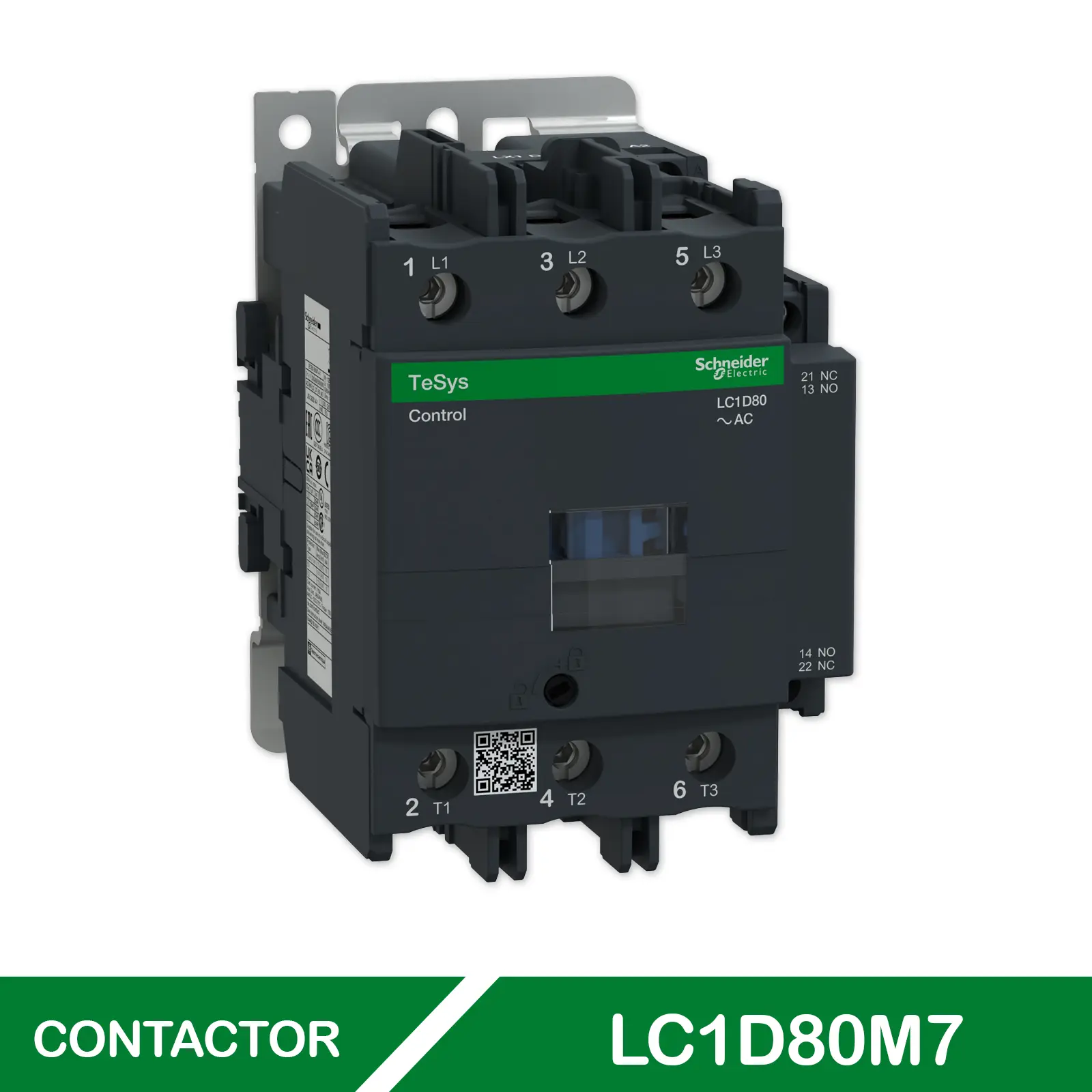 CONTACTOR 80A LC1D80M7 SCHNEIDER